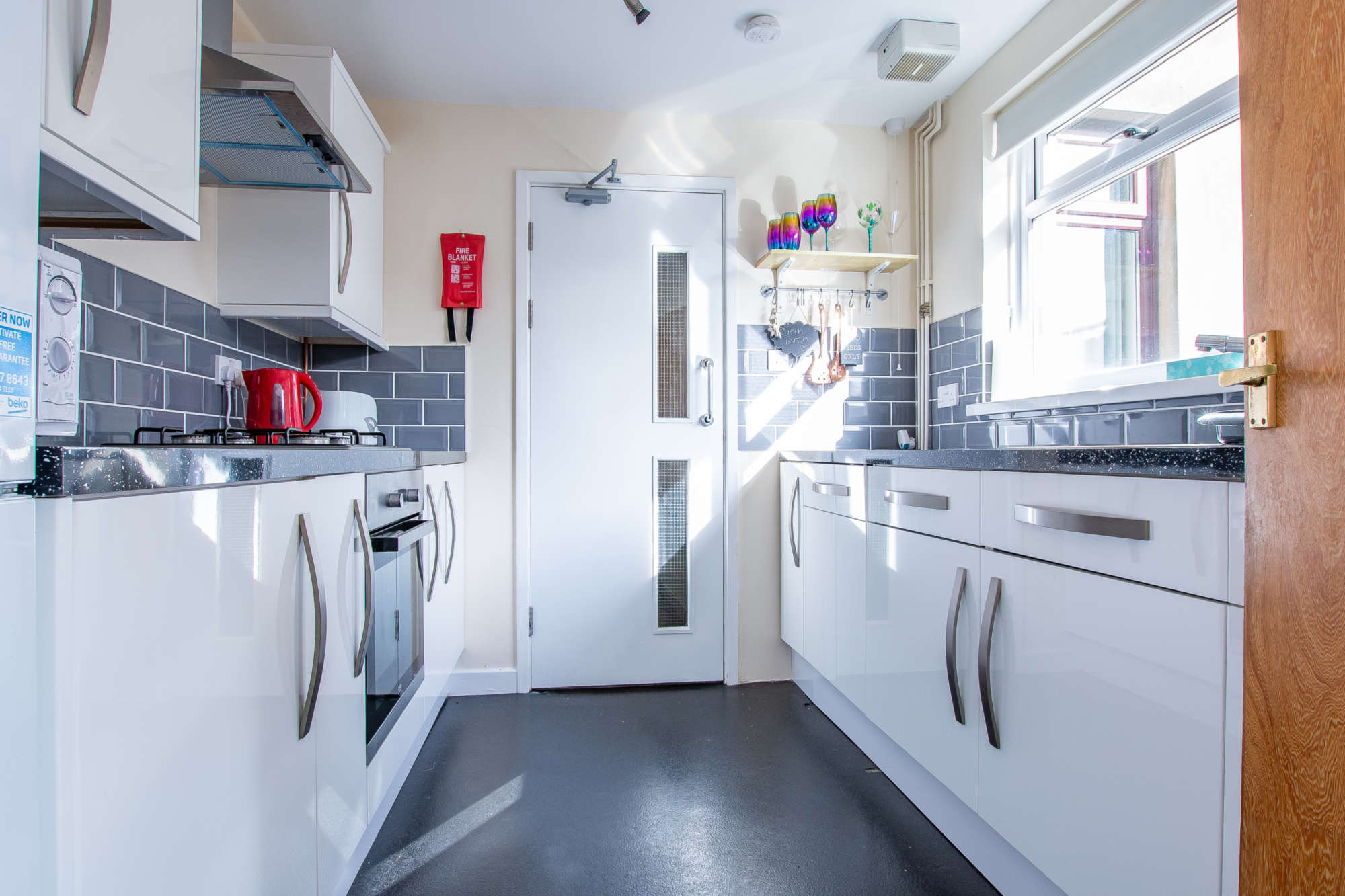 Recently fitted kitchen