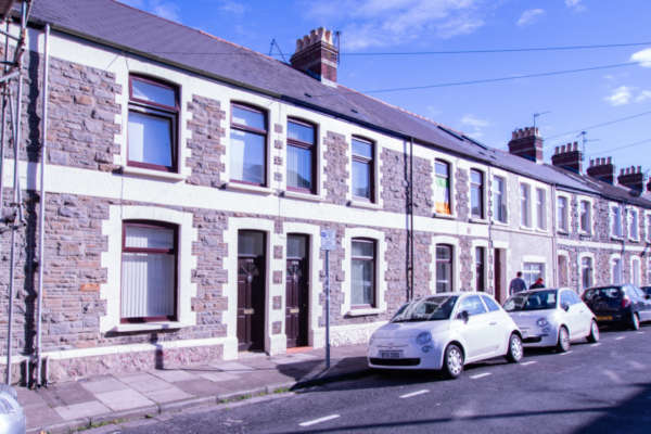 View from street