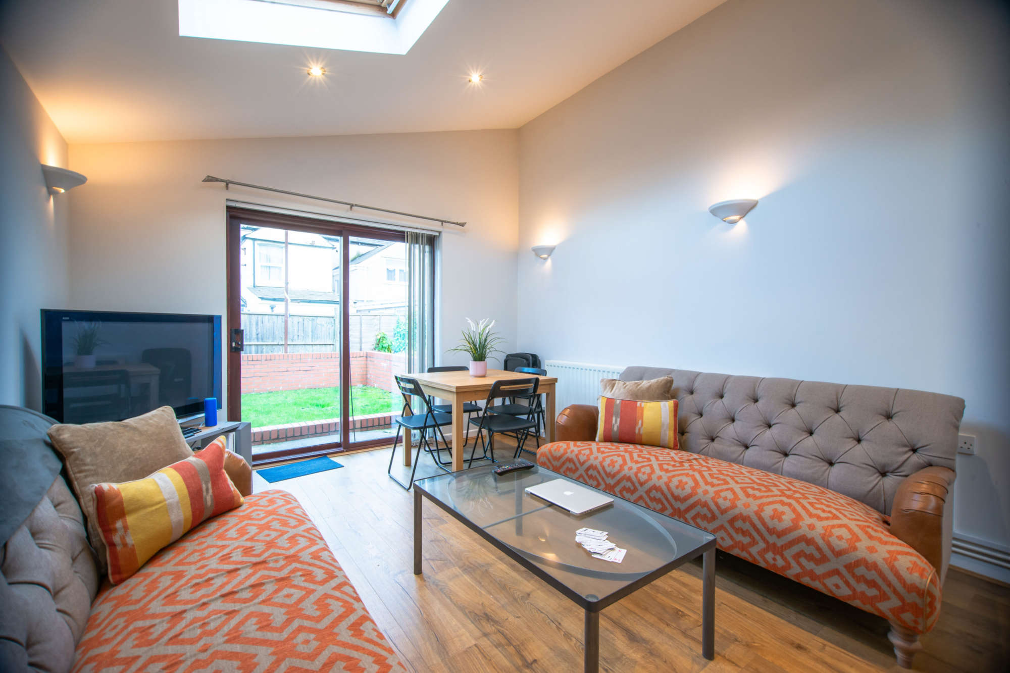 Open plan living space